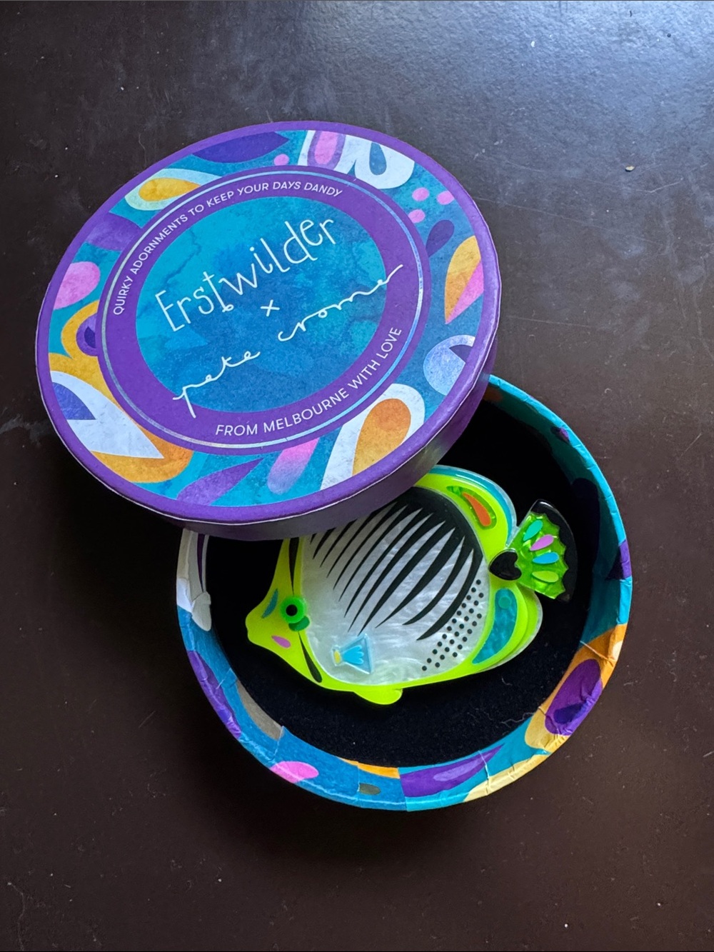 Butterflyfish ErstWilder Brooch